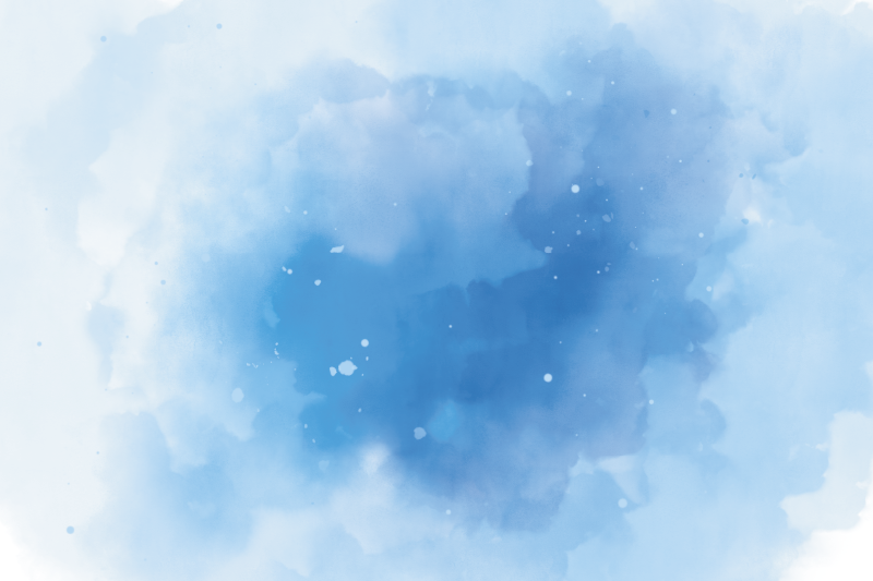 Vinylteppe moderne akvarellhimmel - Tenstickers