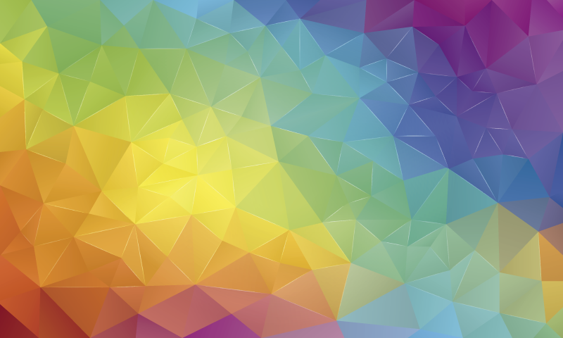 Fantastisk farget mosaikkmosaikk vinylteppe - Tenstickers