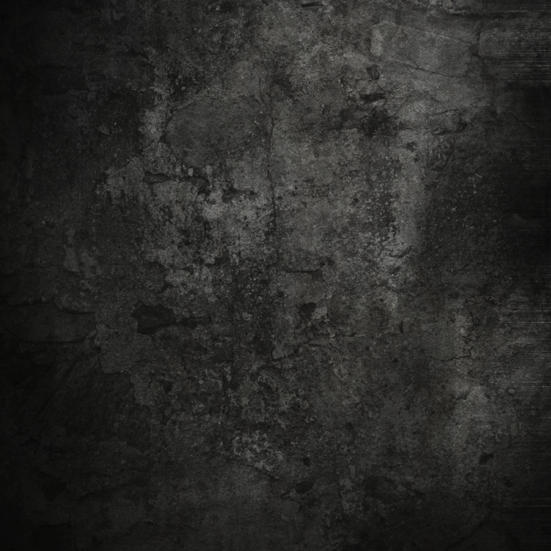 Utrolig svart sementstein vinylteppe - Tenstickers