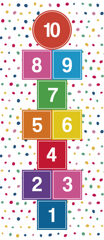 Fantastiske pastellfarger, humle, vinylteppe - Tenstickers