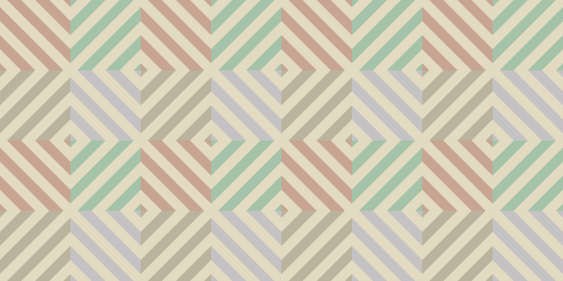 Geometrisk harmoni vinyl teppe geometrisk - Tenstickers