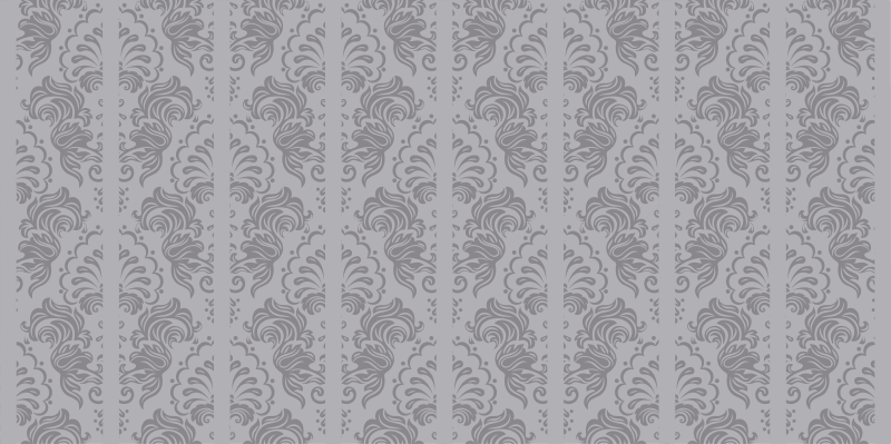 Subtile ornament vintage vinyl tepper - Tenstickers