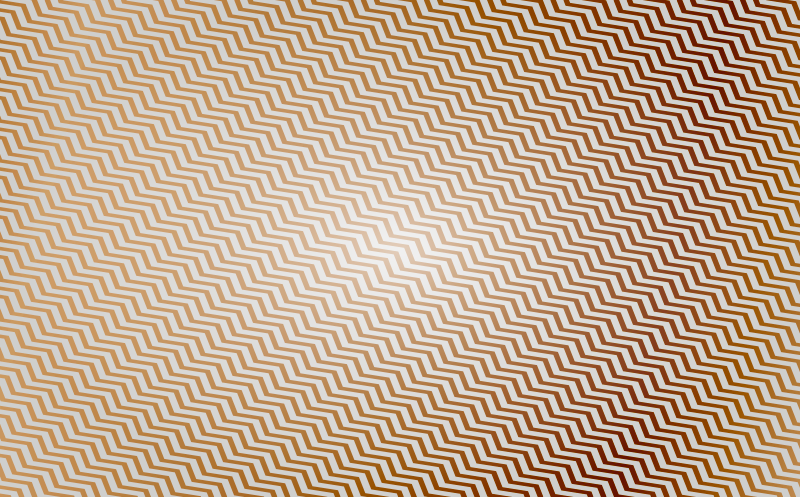 Zig zag geometriske former vinylteppe - Tenstickers