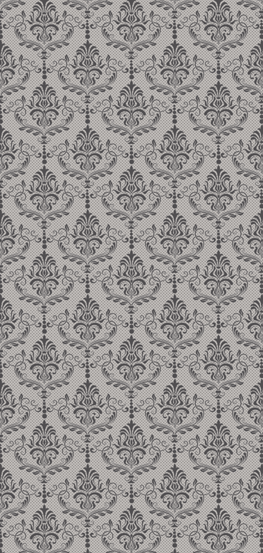 Vinyl teppe tekstur grasiøs botanisk muse - Tenstickers