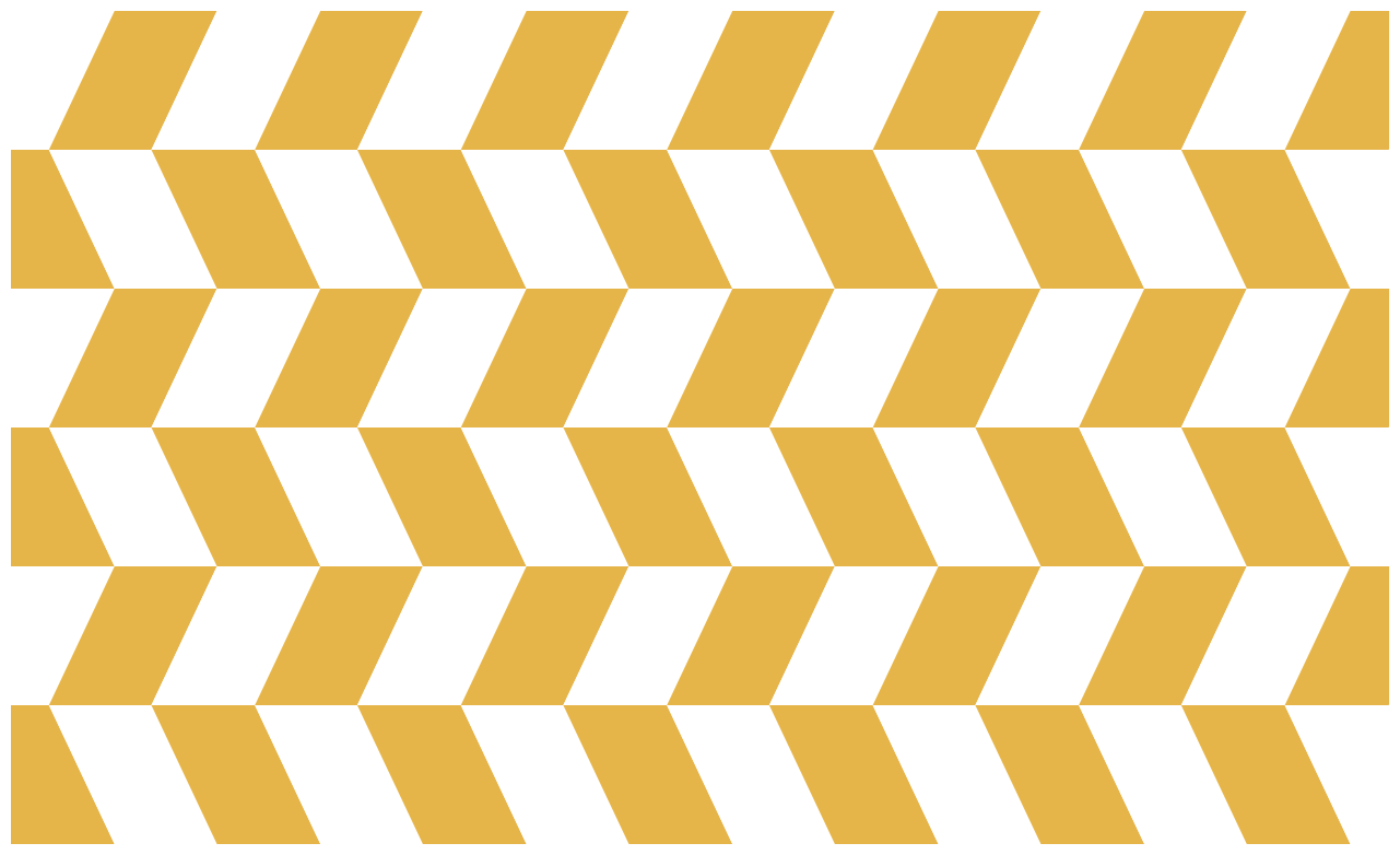 Geometriske hvite og gule figurer vinyl teppe - Tenstickers