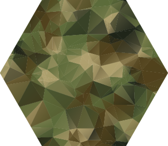 Geometrisk kamuflasje vinylteppe - Tenstickers