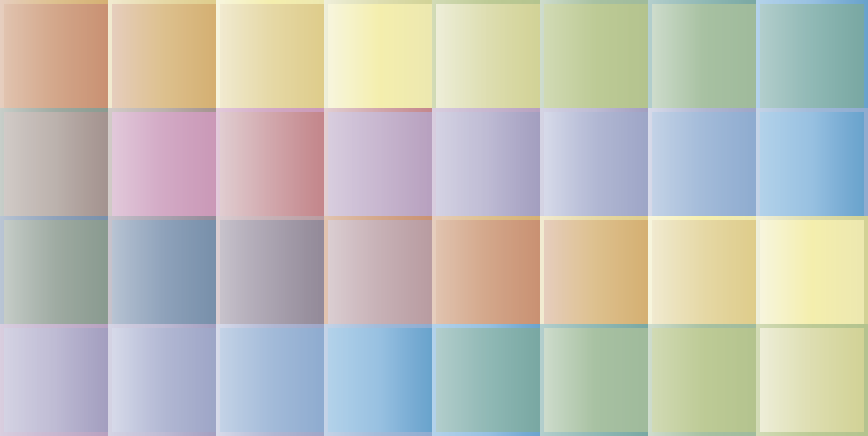 Flerfarget flis vinylteppe - Tenstickers