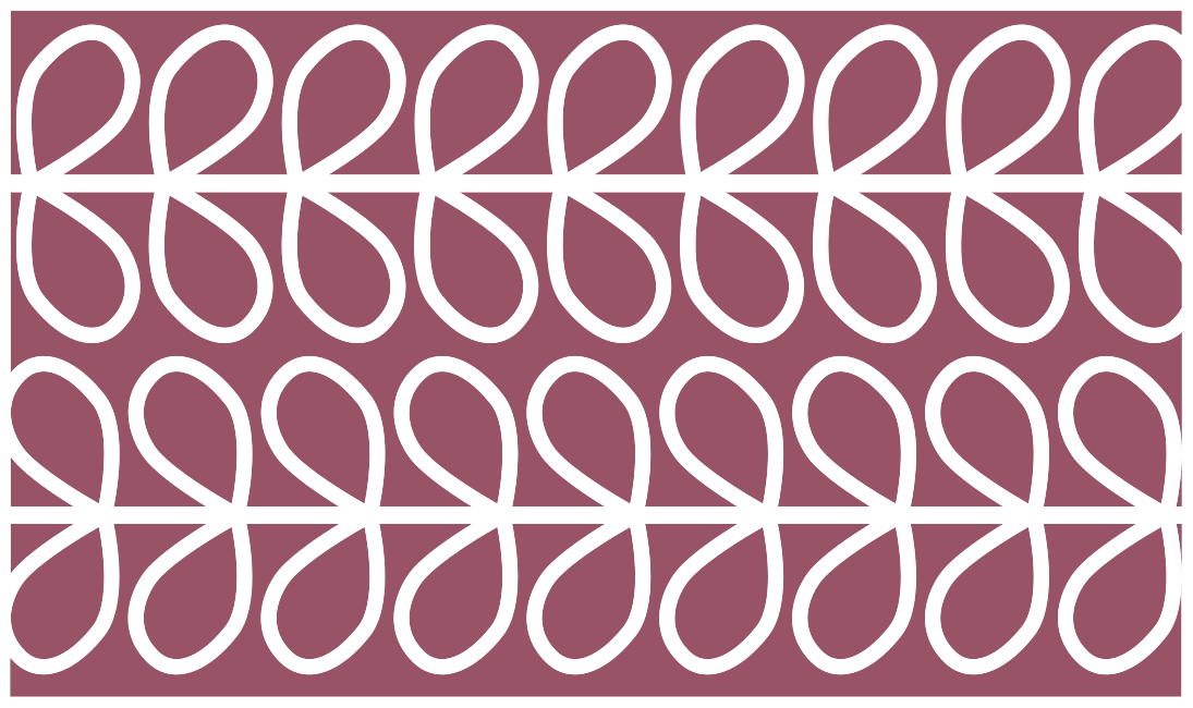 Abstrakt bladmønster vinyl teppe geometrisk - Tenstickers