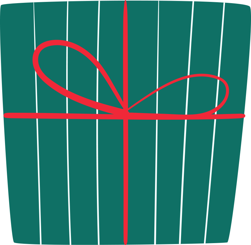 Julegaver juletre matte - Tenstickers