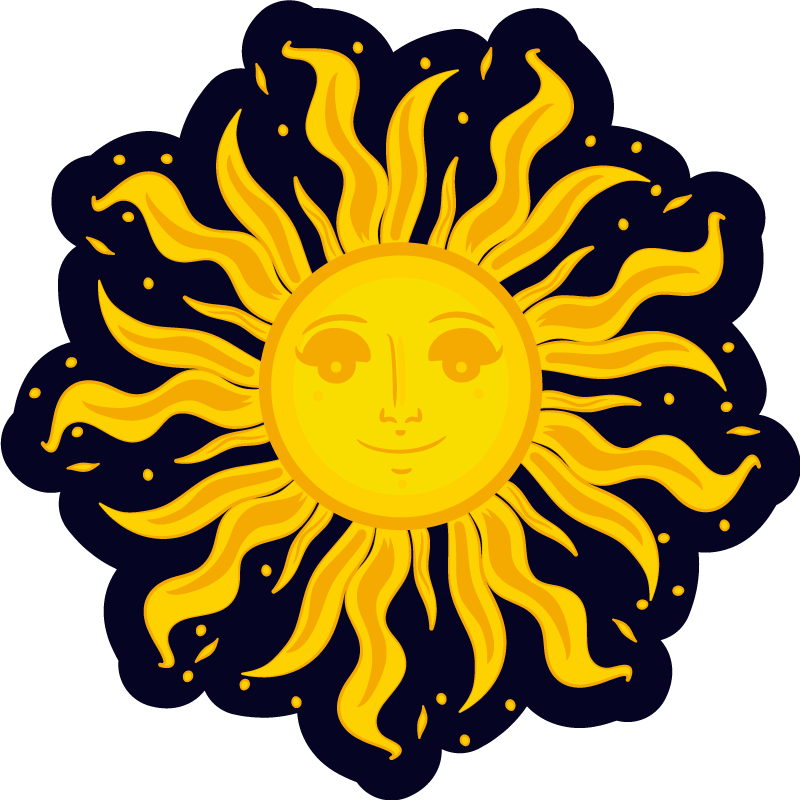 Solrik disposisjon vinyl teppe natur - Tenstickers