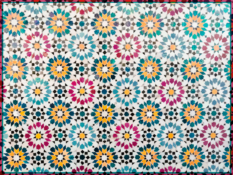 Middelhavs mosaikkfliser - Tenstickers