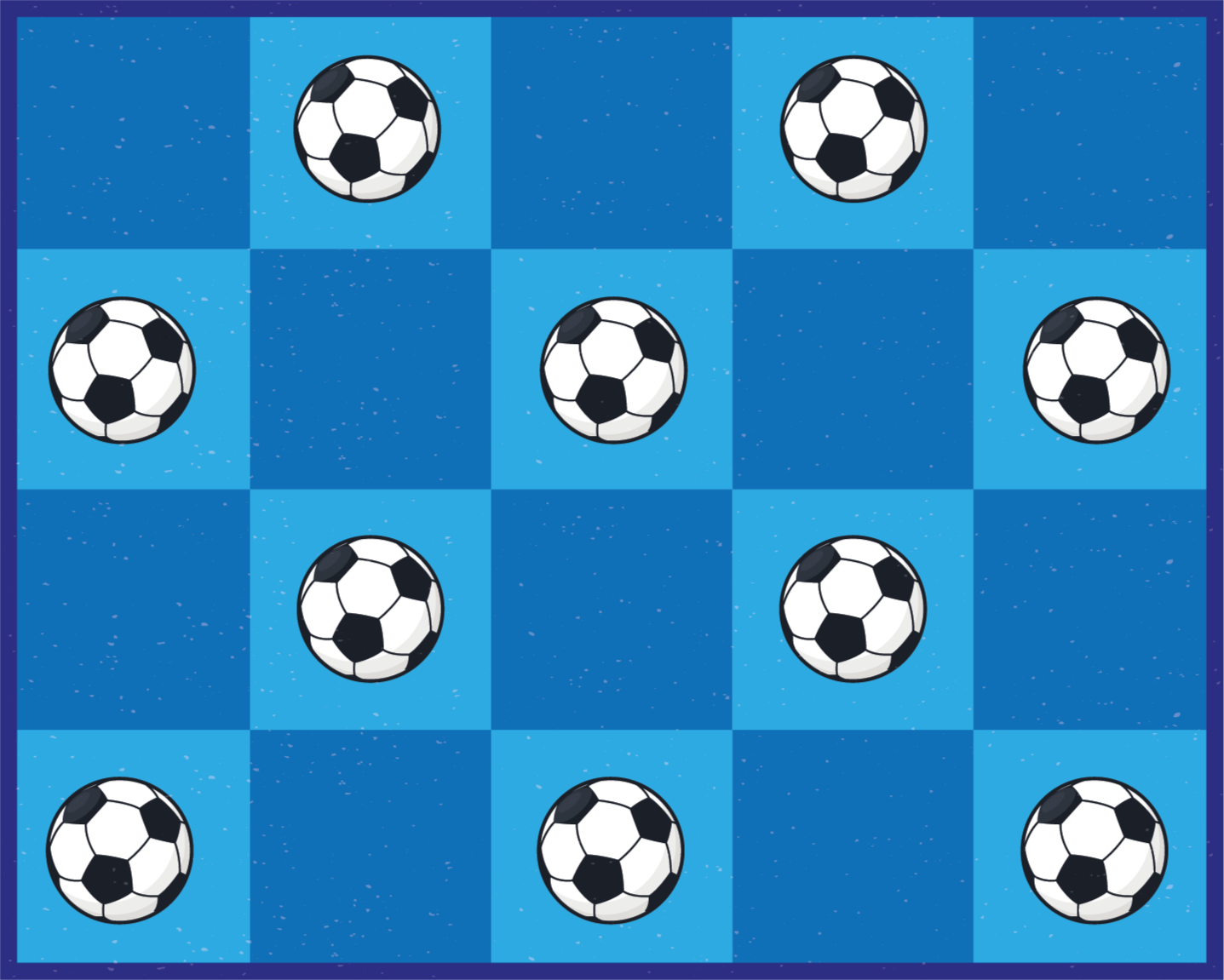 Fotballruter spillmatte - Tenstickers