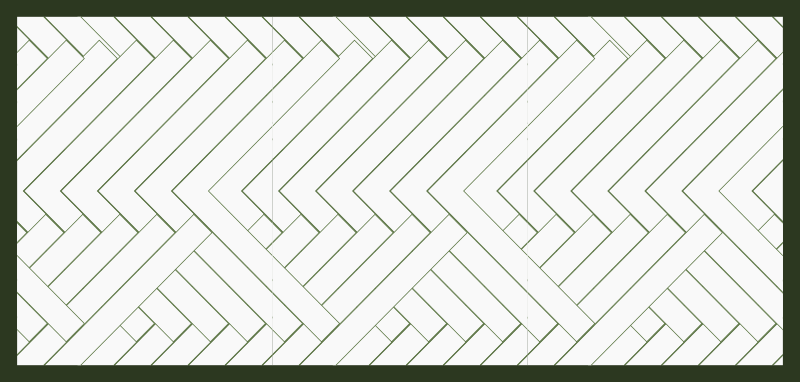 Abstrakte hvite fliser mosaikk gulvfliser - Tenstickers