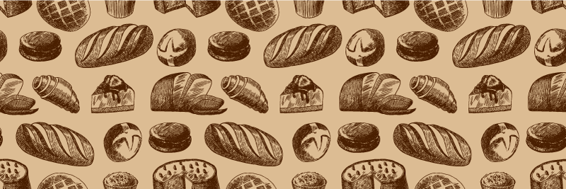 Bakeri design kjøkken gulvfliser - Tenstickers