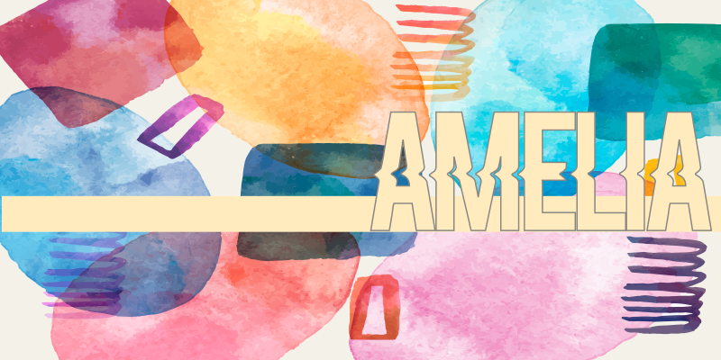 Tilpasset navn vinyl teppe med navn - Tenstickers