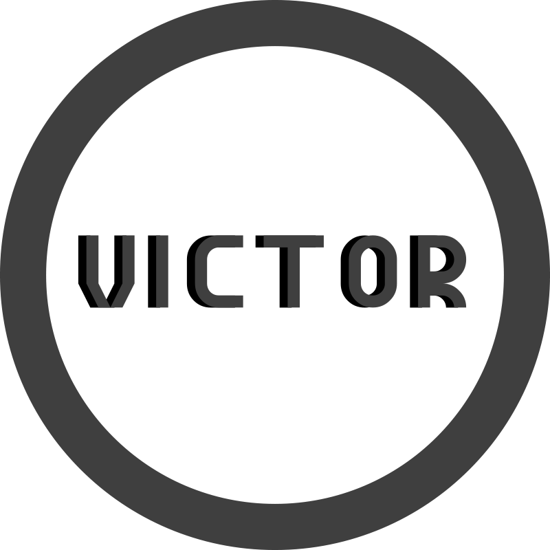 Personlig monogram vinyl teppe med navn - Tenstickers