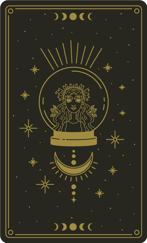 Himmelsk mandala vinyl teppe mandala - Tenstickers