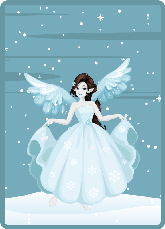 Gresk gudinne av vinter soverommet teppe - Tenstickers