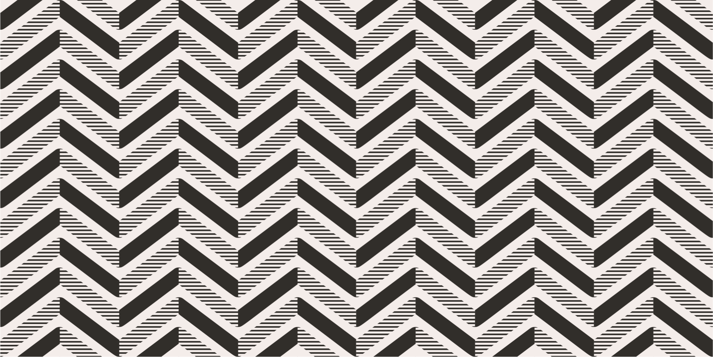 Chevron intriger vinyl teppe geometrisk - Tenstickers