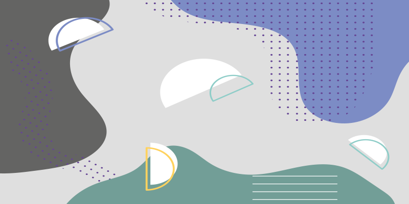 Geometriske moderne mønster gangløpere - Tenstickers