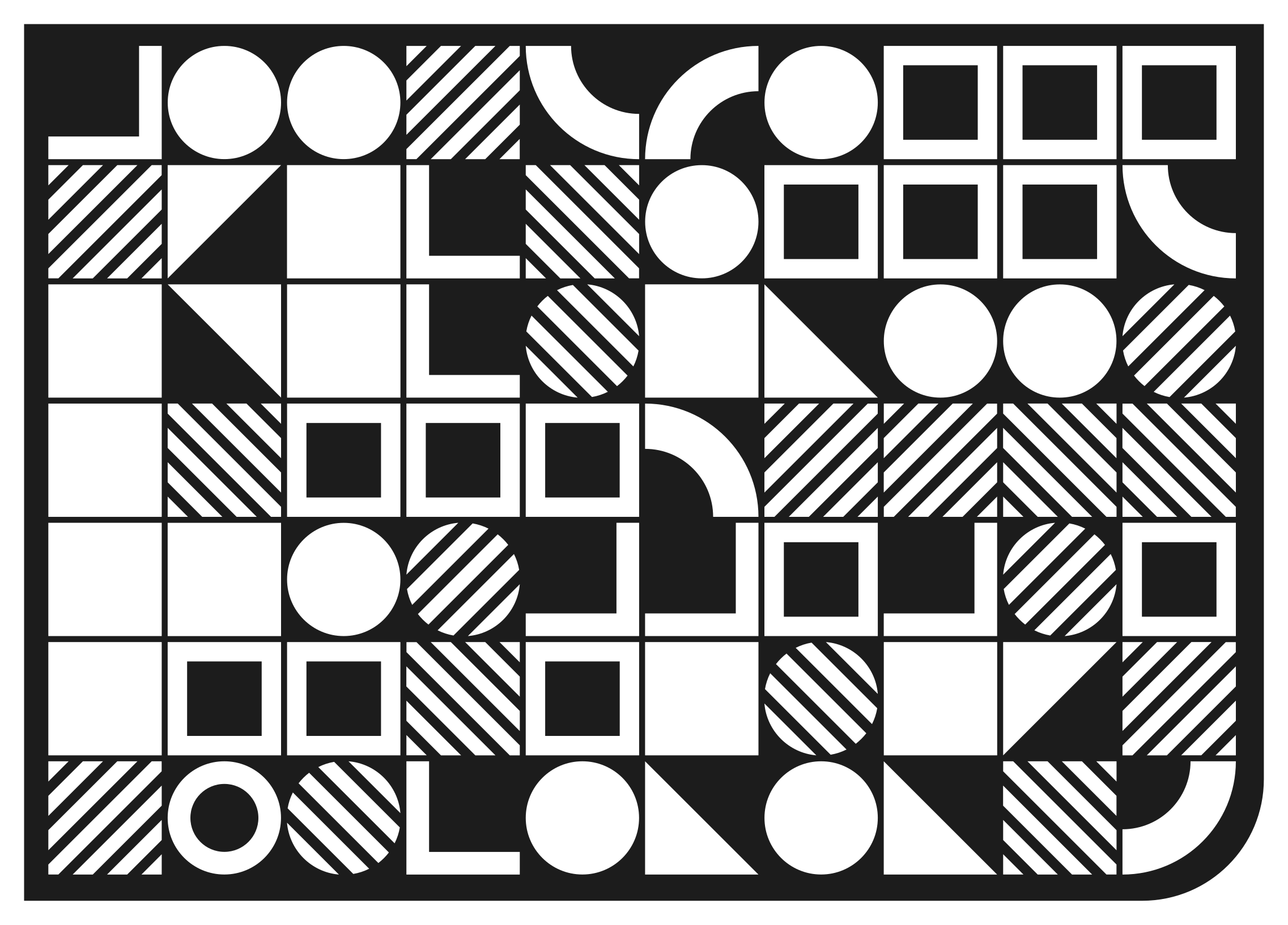 Abstrakt design moderne teppe - Tenstickers