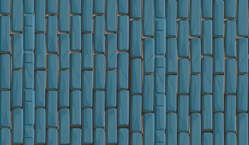 Rektangulære mosaikkfliser - Tenstickers