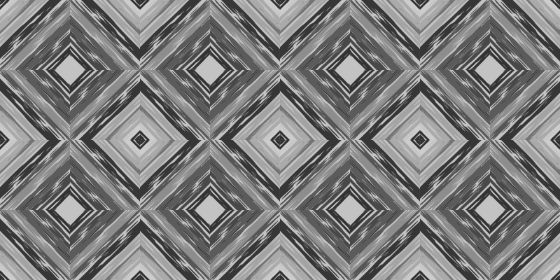 Diamantillusjon vinyl teppe geometrisk - Tenstickers