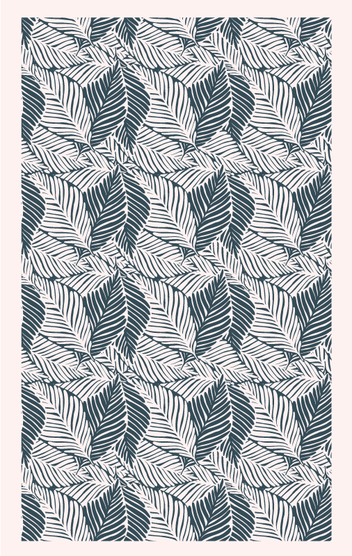 Vintage teppemønster vinylteppe til hjemmekontor - Tenstickers