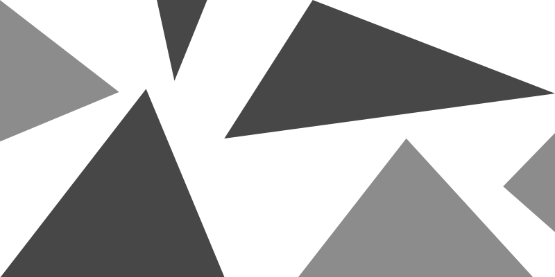 Grå trekant geometriske vinyl tepper - Tenstickers