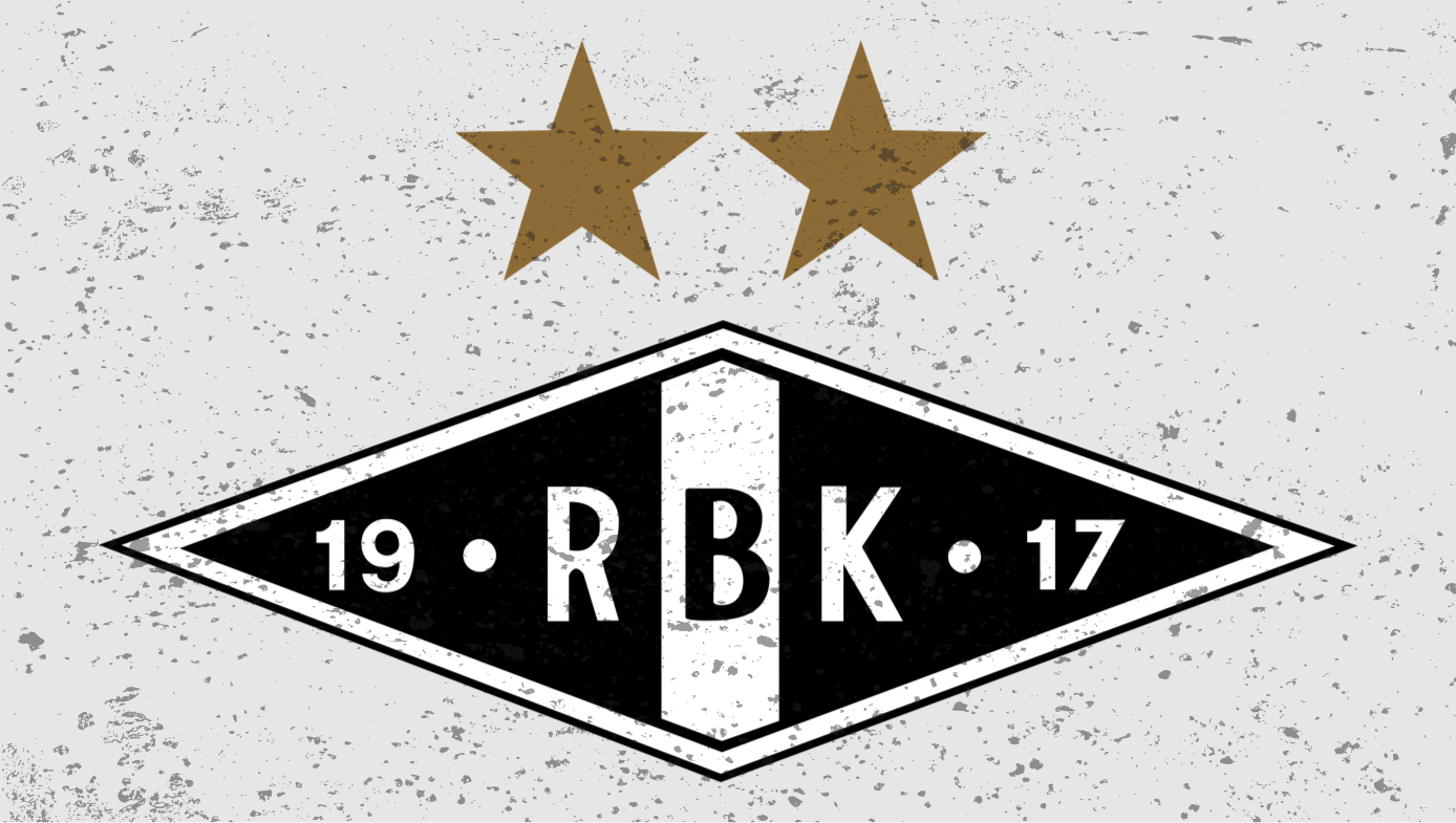 Rosenborg logo etnisk vinylteppe - Tenstickers