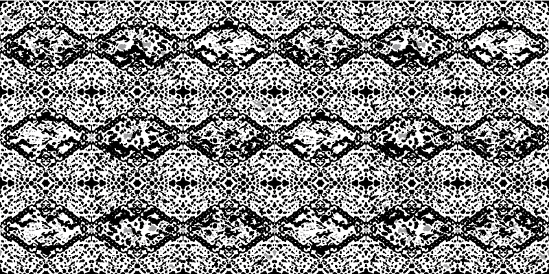 Hvitt slangeskinn dyretrykk vinylteppe - Tenstickers