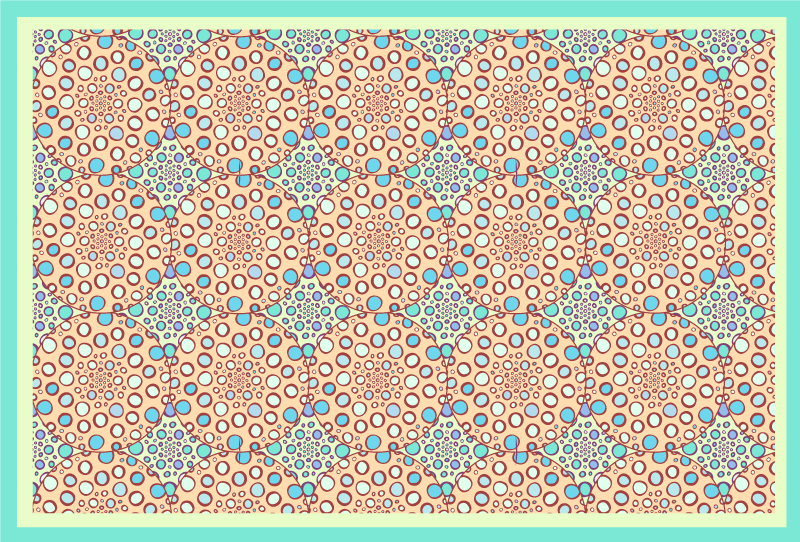 Grasiøs botanisk trykk vinyl teppe soverom - Tenstickers