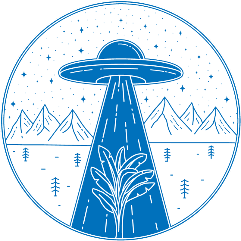 Ufo eventyr Vinyl teppe flere barn - Tenstickers
