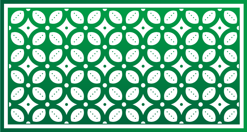 Smaragdgrønne fliser kjøkkengulvfliser - Tenstickers