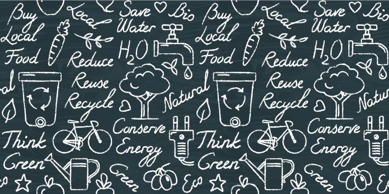 Tavle mønster kjøkken gulvfliser - Tenstickers