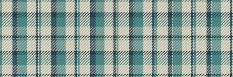 Tradisjonelt rutete mønster kjøkken vinyl teppe - Tenstickers