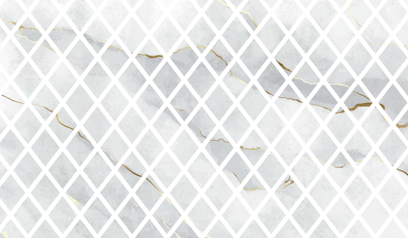 Gulvfliser av diamant og beija - Tenstickers