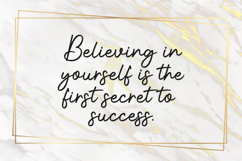 Tro på deg selv personlig matte - Tenstickers