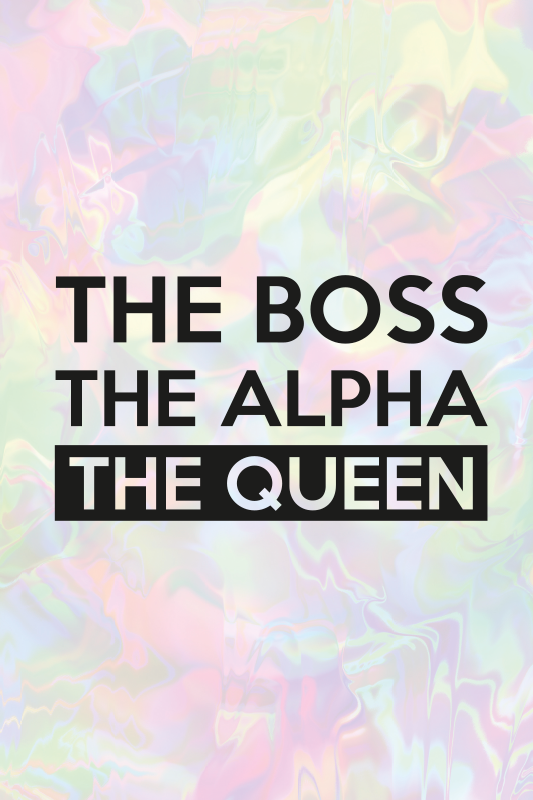 Tilpasset motivasjonsfrase vinyl teppe med navn - Tenstickers