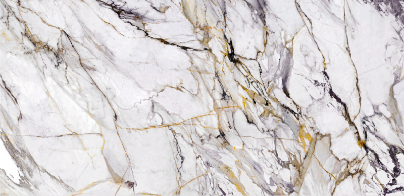 Hvite stein gulvfliser - Tenstickers