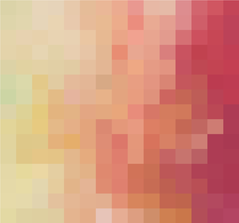 Flerfarget firkant mosaikk vinyl teppe - Tenstickers