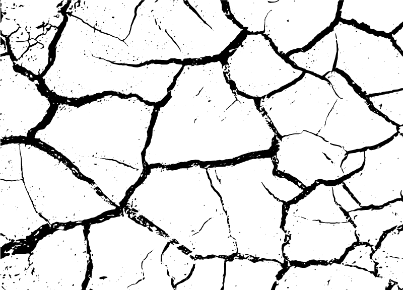 Slitt vinyl teppe i betongstein - Tenstickers