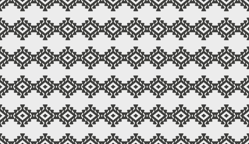 Moderne geometrisk mønster vinyl teppe mosaikk - Tenstickers