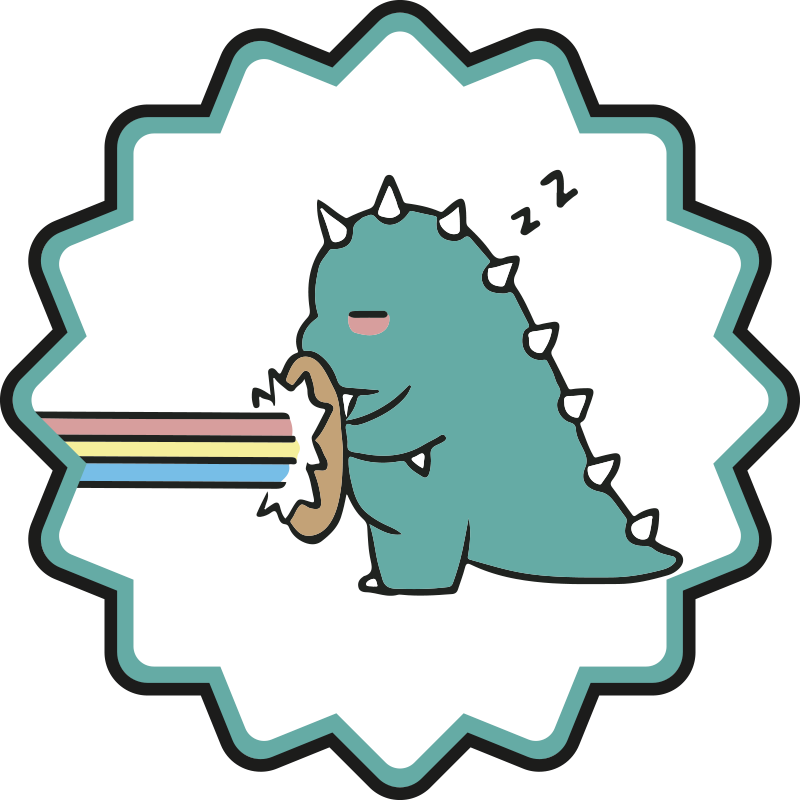 Dinosaur regnbue pust Vinyl teppe flere barn - Tenstickers