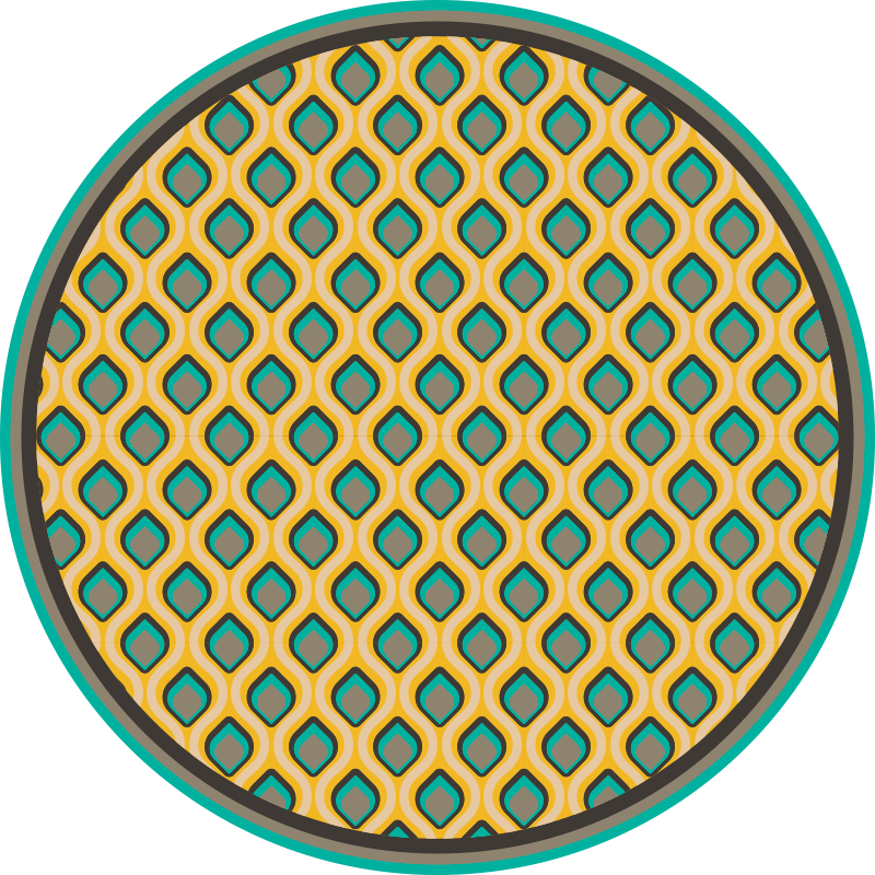 Bella peacock portugisiske kjøkkenfliser - Tenstickers