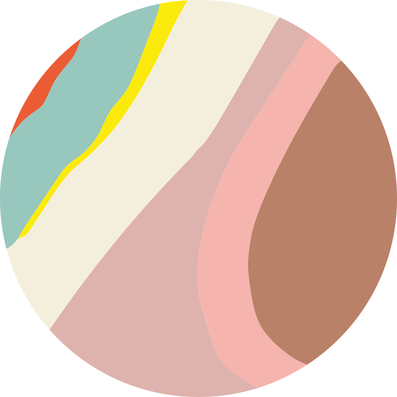 Flerfargede striper mosaikk gulvfliser - Tenstickers