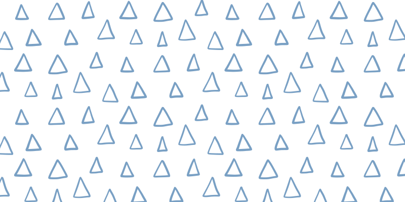 Nordiske trekanter geometriske vinyl teppe - Tenstickers