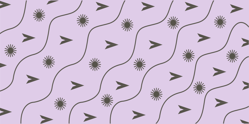 Bølgemønster vibrasjon vinyl teppe moderne - Tenstickers