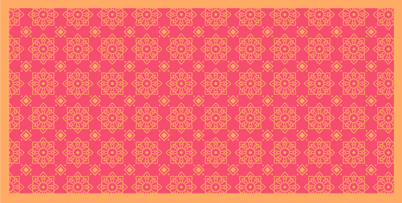 Sofistikerte rosa fliser vinyl teppe stue - Tenstickers