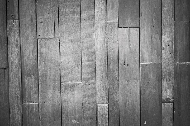 Original treplank 3d-effekt vinyl teppe - Tenstickers